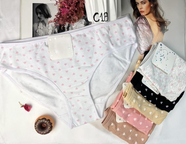 Majtki damskie Roz M/L-XL/2XL, Mix kolor Paczka 24 szt